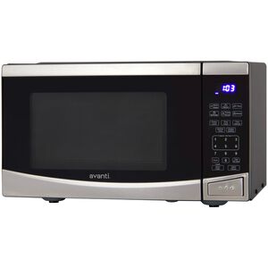 Avanti 19 in. 0.9 cu. ft. 900W Countertop Microwave - Stainless Steel, , hires
