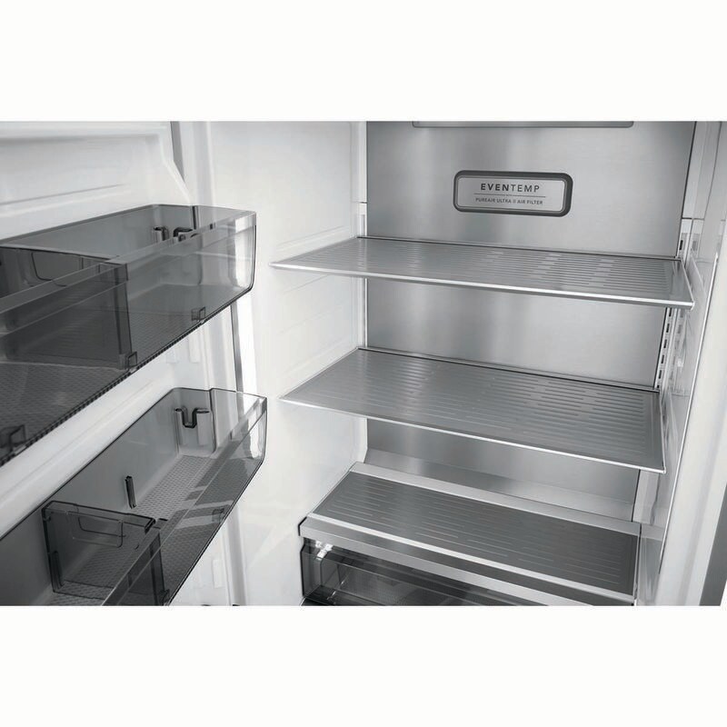 Frigidaire Professional Professional Series 33 in. 18.9 cu. ft. Double-Drawers Upright Freezer with Ice-Maker & Adjustable Shelves - Stainless Steel, , hires