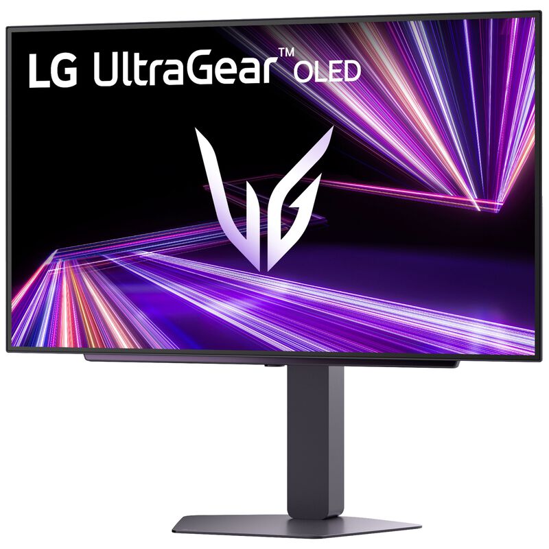 LG 27 in. UltraGear Glossy OLED QHD 1440p 240Hz 0.03ms G-Sync Compatible Gaming Monitor with HDMI - Black, , hires