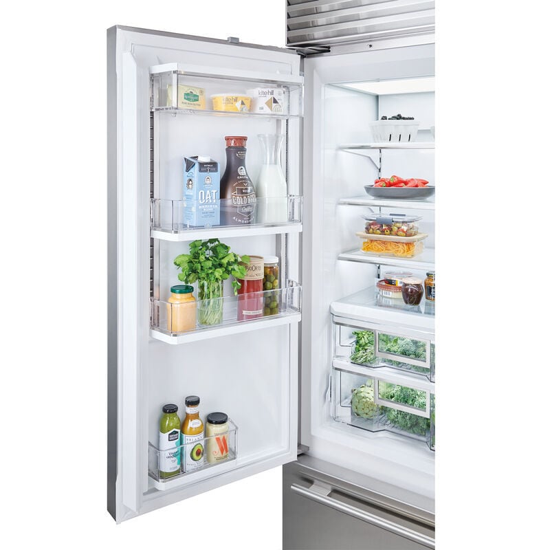 Sub-Zero 48 in. 28.9 cu. ft. Built-In Smart Counter Depth French Door Refrigerator with Professional Handles - Stainless Steel, , hires