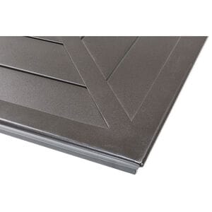 Hanover Montclair 7-Piece Dining Set with 6 Swivel Rockers - Tan/Brown, , hires