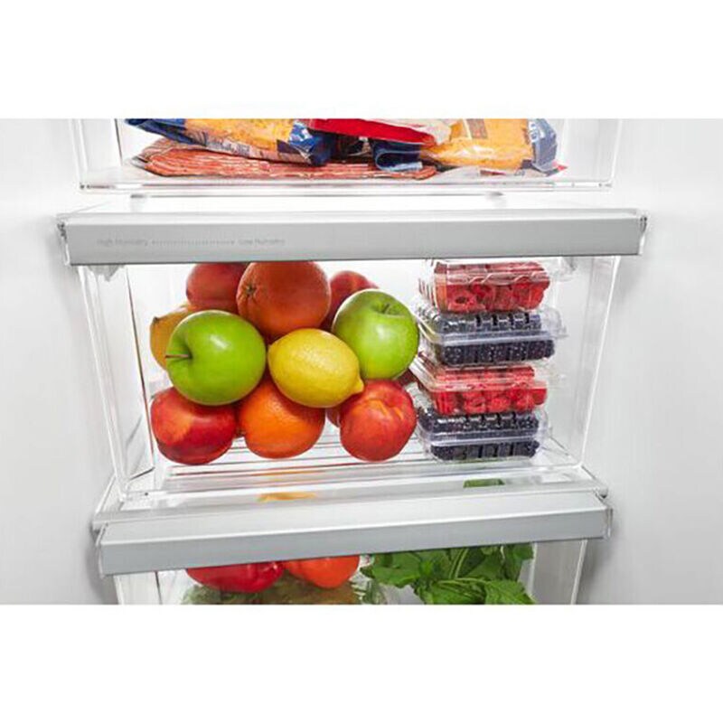Whirlpool 33 in. 21.4 cu. ft. Side by Side Refrigerator with Ice & Water Dispenser - Black, Black, hires