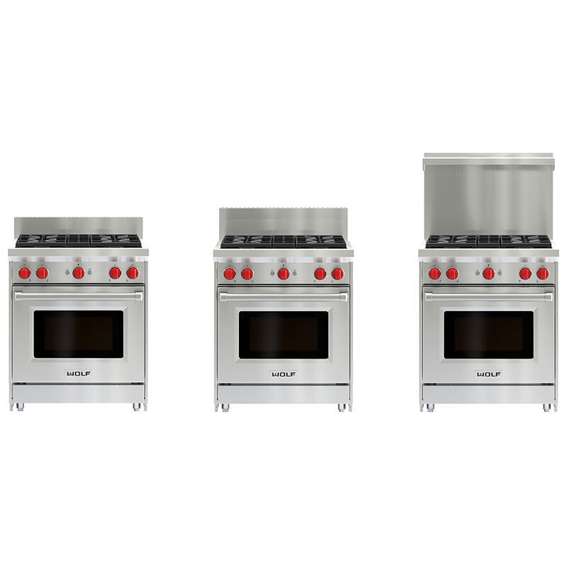 Wolf 30 gas shop range