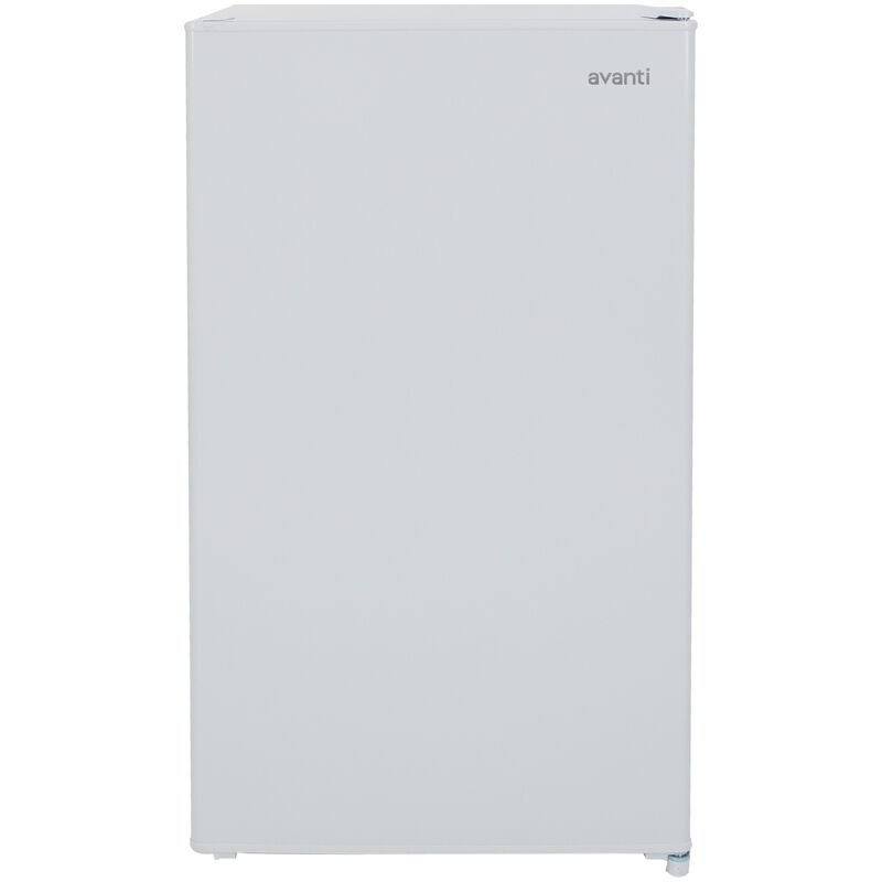 Avanti 19 in. 3.2 cu. ft. Mini Fridge with Freezer Compartment - White, White, hires