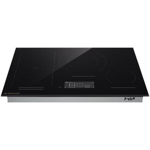 LG Signature 30 in. 4-Burner Induction Cooktop with Simmer Burner & Power Burner - Black, , hires