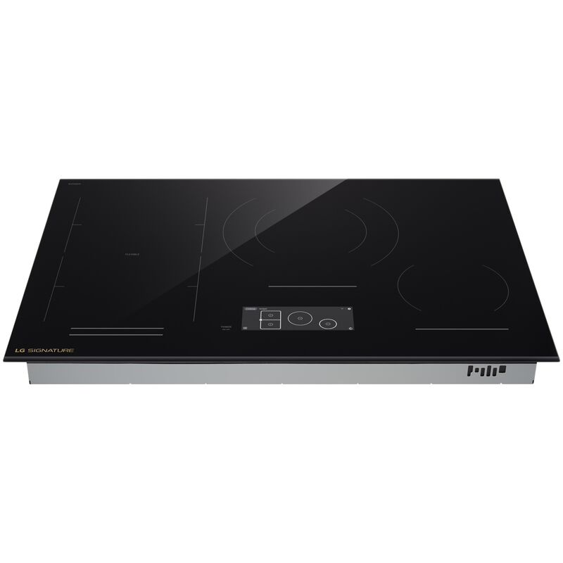 LG Signature 30 in. 4-Burner Induction Cooktop with Simmer Burner & Power Burner - Black, , hires