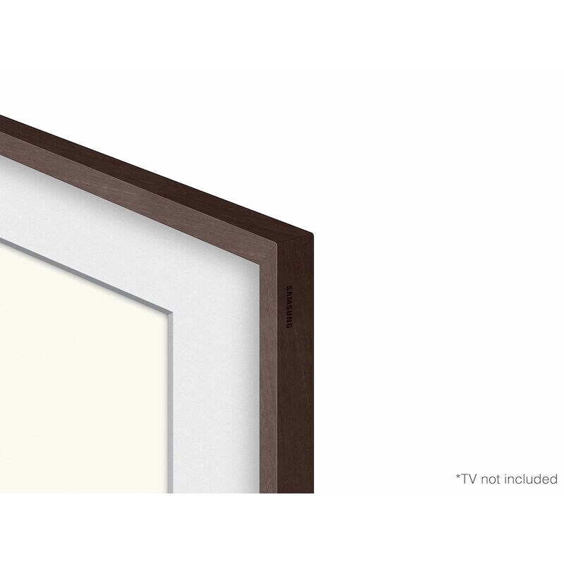 Samsung 65" The Frame Customizable Bezel Compatible with Samsung 2021-2024 The Frame TVs - Modern Brown, , hires