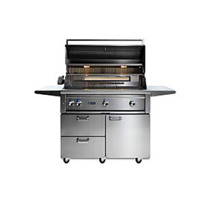 Lynx Professional 42 in. 3-Burner Liquid Propane Gas Grill with Rotisserie & Smoker Box - Stainless Steel, , hires