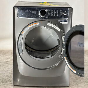 Electrolux 600 Series 27 in. 8.0 cu. ft. Stackable Electric Dryer with Balance Dry, Instant Refresh, Perfect Steam & Sanitize Cycle - Titanium (Open Box Excellent Condition), , hires