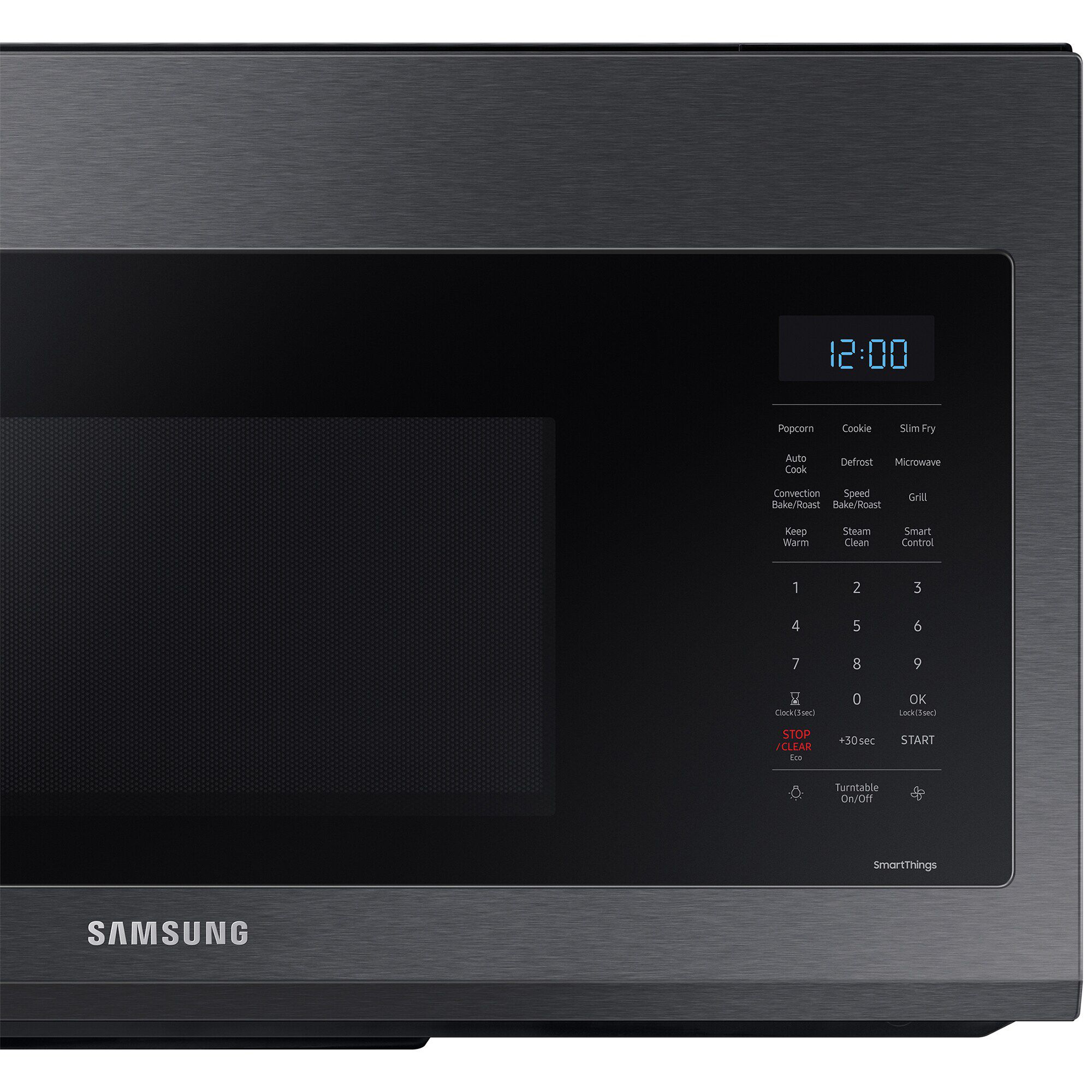 samsung microwave over the range black stainless