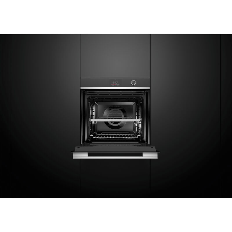 Fisher & Paykel Series 9 24 in. 3.0 cu. ft. Electric Smart Wall Oven with True European Convection & Self Clean - Stainless Steel, , hires