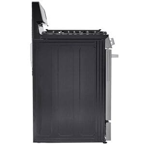 LG 30 in. 6.3 cu. ft. Smart Air-Fry True European Convection Gas Range with 5 Sealed Burners & Griddle - PrintProof Stainless Steel, , hires