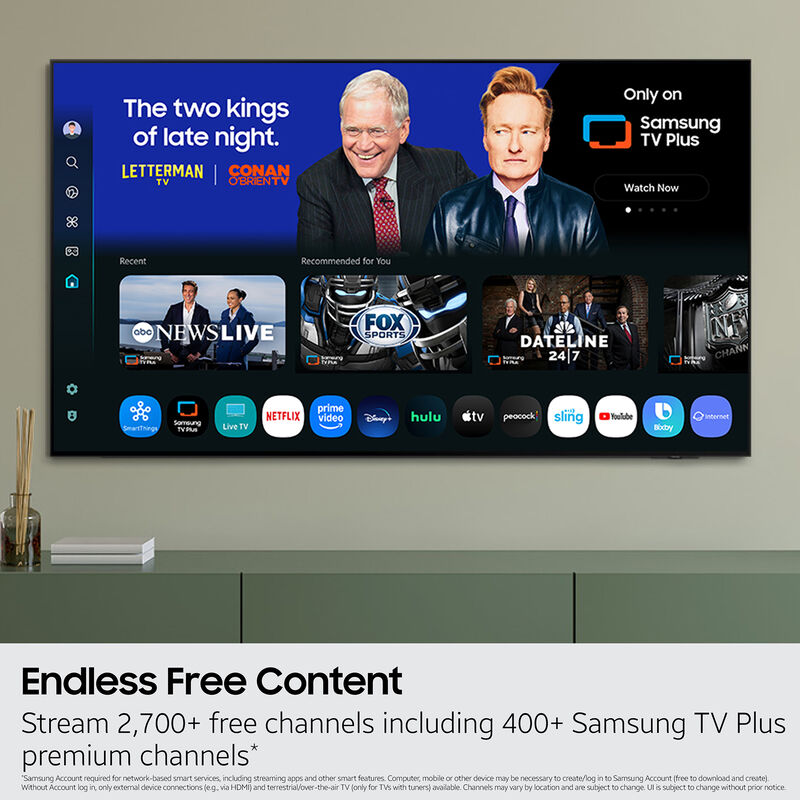 Samsung - 55" Class S84F OLED 4K UHD Smart Tizen TV, , hires