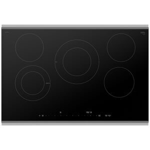 Bosch Benchmark Series 30 in. 5-Burner Electric Cooktop with Simmer Burner & Power Burner - Black with Stainless Steel, , hires