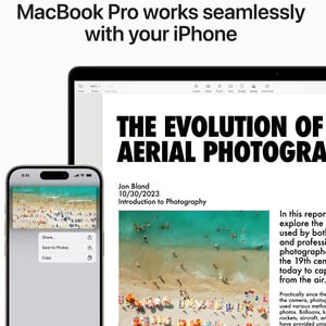 Apple MacBook Pro (2023) 14 in. Notebook with Apple Intelligence, Apple M3 Pro 11-Core CPU, 14-Core GPU, 18 GB RAM, 512 GB SSD, up to 18 Hrs. of Battery Life & Mac OS - Space Black, , hires