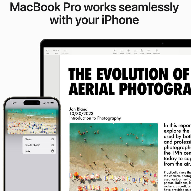 Apple MacBook Pro (2023) 14 in. Notebook with Apple Intelligence, Apple M3 Pro 11-Core CPU, 14-Core GPU, 18 GB RAM, 512 GB SSD, up to 18 Hrs. of Battery Life & Mac OS - Space Black, , hires