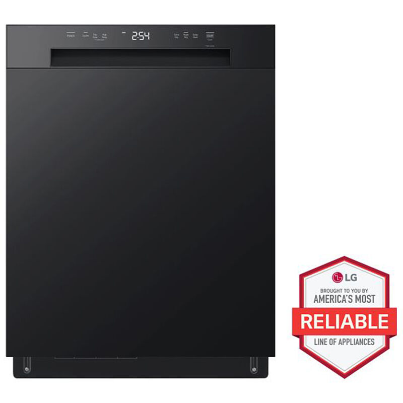 LG 24 in. Front Control Dishwasher with 52 dBa Sound Level