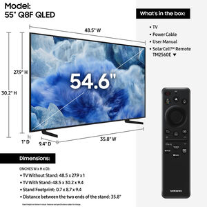 Samsung - 55" Class Q8F QLED 4K UHD Samsung Vision AI Smart TV, , hires