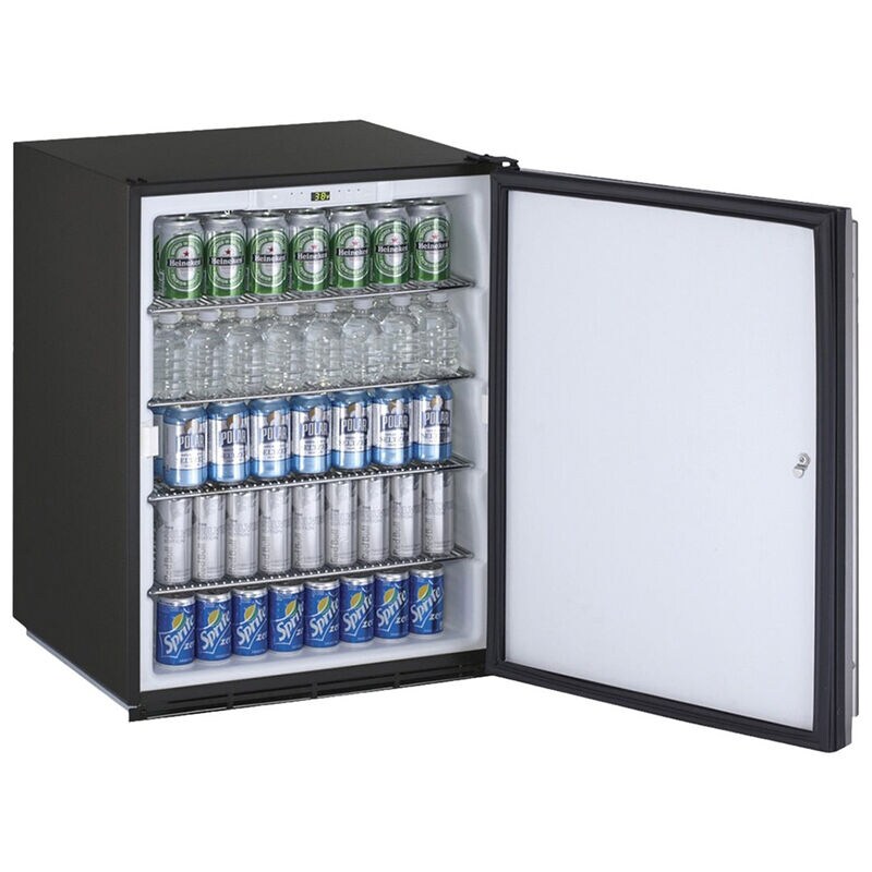 U-Line ADA Collection 24 in. 5.3 cu. ft. Undercounter Refrigerator - Stainless Steel, , hires