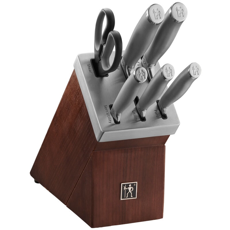 Henckels Modernist 7-pc Self-Sharpening Block Set - Stainless Steel, , hires