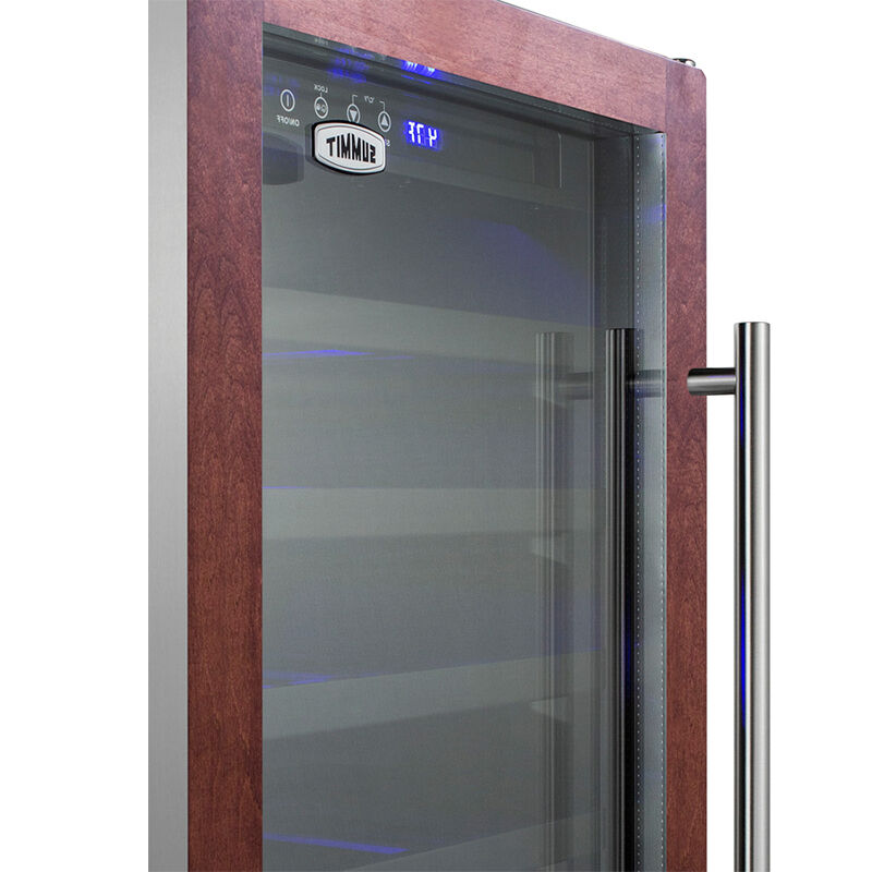Summit 18 in. Undercounter Wine Cooler with Single Zone & 34 Bottle
