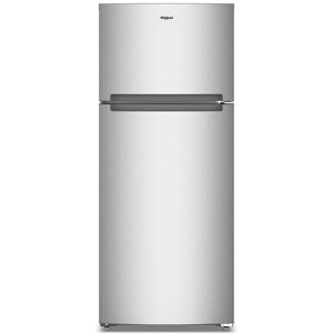 Whirlpool 28 in. 17.6 cu. ft. Garage Ready Top Freezer Refrigerator - Fingerprint Resistant Stainless, Fingerprint Resistant Stainless, hires