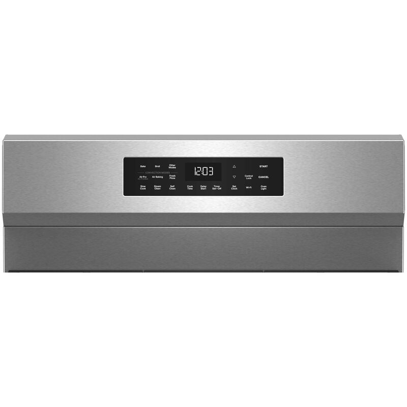 KitchenAid 30 in. 5.0 cu. ft. Smart Air-Fry True European Convection Gas Range with 5 Sealed Burners - Stainless Steel with PrintShield Finish, , hires
