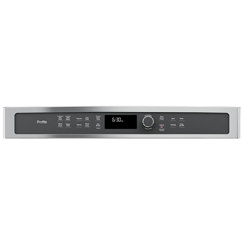 GE Profile 29inch 1.7 Cu. Ft. Built-In Microwave with 10 Power Levels -  Stainless Steel