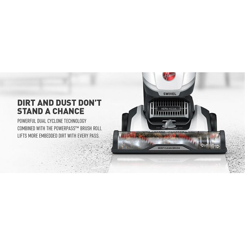 BLACK+DECKER AIRSWIVEL Pet Corded Bagless Pet Upright Vacuum in the Upright  Vacuums department at