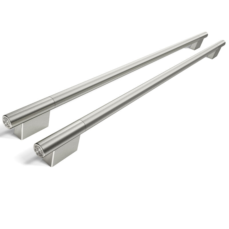 KitchenAid Handle Hardware Accessory Kit for 42 in. Built-In Side-by-Side Refrigerators - Stainless Steel, Stainless Steel, hires