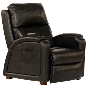 Catnapper Reliever Power Headrest Power Lay Flat Recliner w/CR3 Heat/Massage/Lumbar/Zero Gravity - Black, , hires