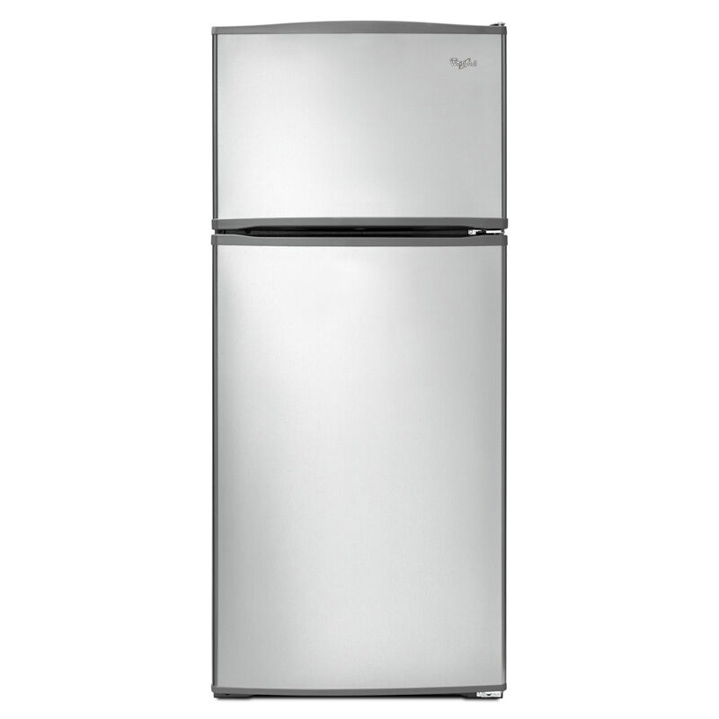 Whirlpool 28 in. 16.0 cu. ft. Top Freezer Refrigerator - Stainless Steel |  P.C. Richard u0026 Son