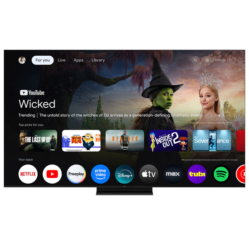 TCL - 55" Class QM7L QLED Mini-LED 4K UHD Smart Google TV, , hires