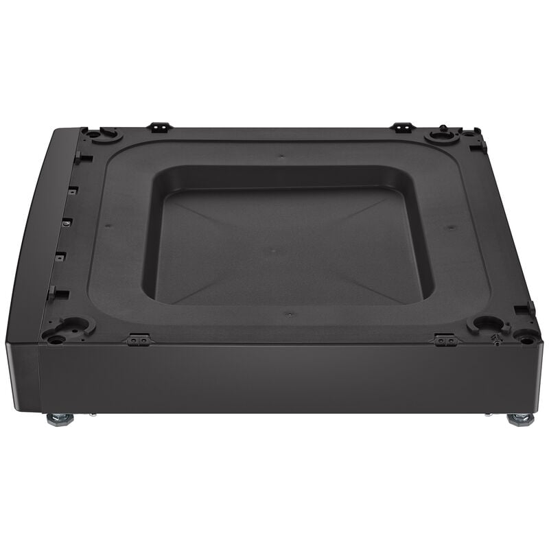 LG ADA Compliant Laundry Pedestal Riser for Washer - Black Steel, Black Steel, hires