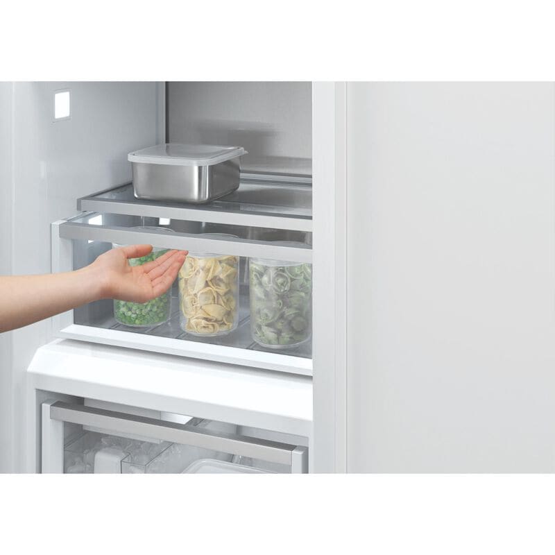 Fisher & Paykel Series 9 24 in. 10.7 cu. ft. Built-In Frost Free Smart Upright Freezer with Ice-Maker & Adjustable Shelves - Custom Panel Ready, , hires