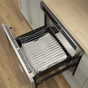 Viking 5 Series 24 in. 1.4 cu. ft. 900W Drawer Microwave with Convection & Sensor Cooking - Stainless Steel, , hires