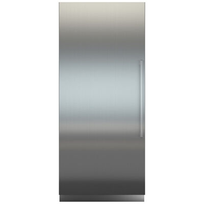 Liebherr Monolith Series 36 in. Built-In 18.9 cu. ft. Smart Counter Depth Freezerless Refrigerator with Internal Water Dispenser - Custom Panel Ready | MRB3600-LH