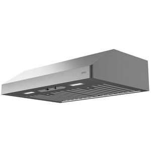 Zephyr 36 in. Canopy Pro Style Range Hood with 3 Speed Settings, 400 CFM, Convertible Venting & 2 LED Lights - Stainless Steel, , hires