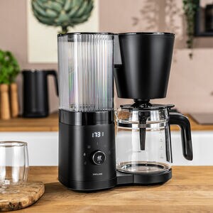 Zwilling Enfinity 12-Cup Drip Coffee Maker with Glass Carafe- Black, Black, hires