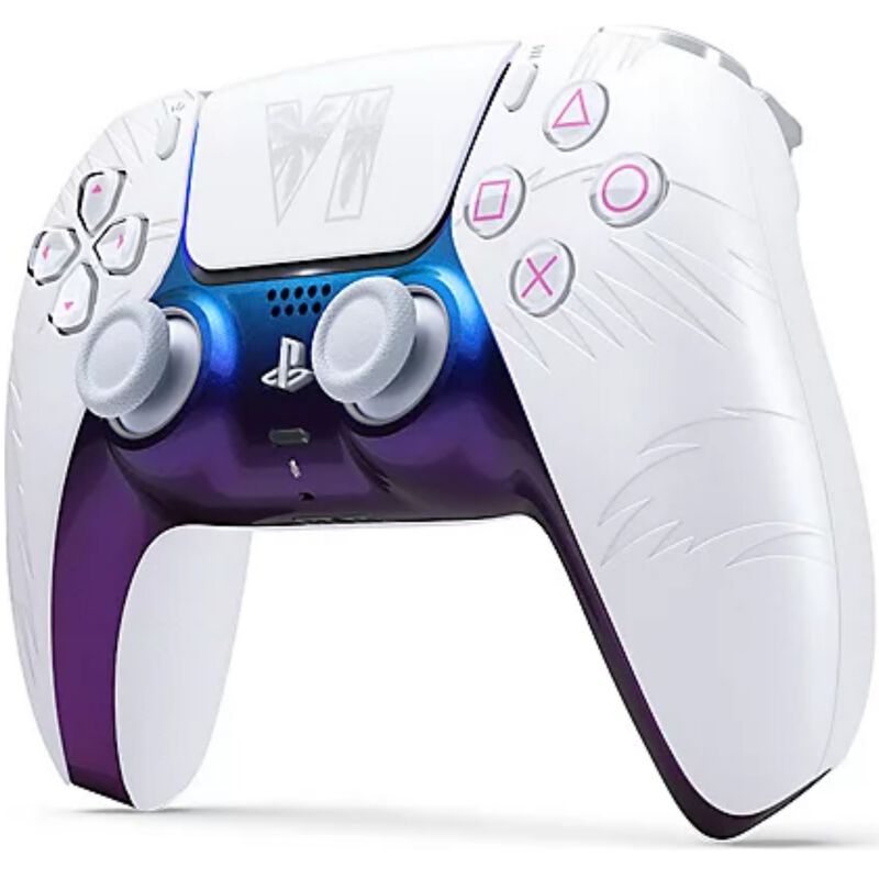Sony PS5 DualSense Wireless Controller - Grand Theft Auto VI Limited Edition - White, , hires