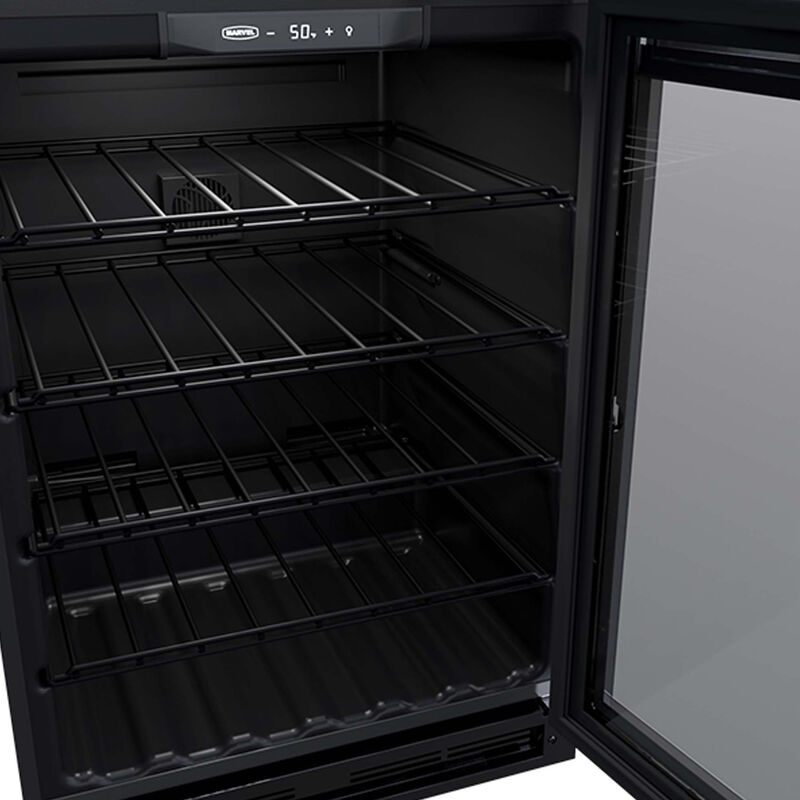 Marvel Classic Collection 24 in. Undercounter Wine Cooler with Glass Racks, Single Temperature Zone & 38 Bottle Capacity - Stainless Steel, , hires
