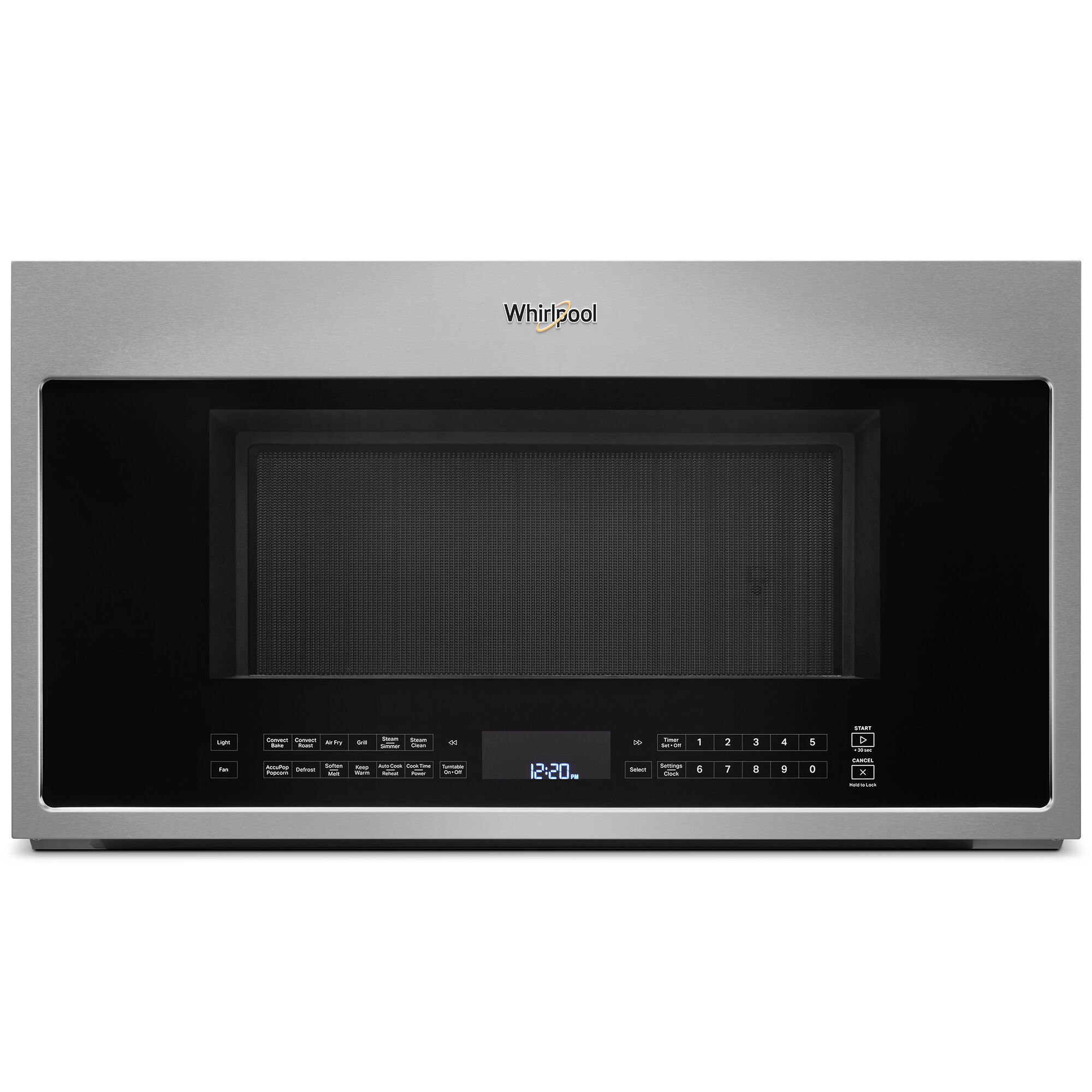 Whirlpool over the range best sale microwave stainless steel