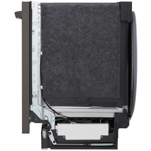 LG 24 in. Top Control Smart Dishwasher with 46 dBa Sound Level & Dynamic Dry - Black Stainless, Black Stainless, hires