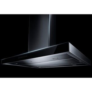 JennAir 36 in. Convertible Chimney Style Range Hood with 600 CFM, 4 Fan Speeds & 4 LED Lights - Stainless Steel, , hires