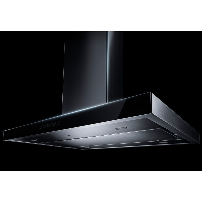 JennAir 36 in. Convertible Chimney Style Range Hood with 600 CFM, 4 Fan Speeds & 4 LED Lights - Stainless Steel, , hires