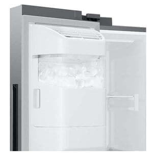 Samsung 36 in. 22 cu. ft. Smart Counter Depth Side by Side Refrigerator with Ice & Water Dispenser - Stainless Steel, Stainless Steel, hires