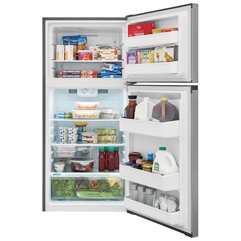 Frigidaire 28 in. 13.9 cu. ft. Counter Depth Top Freezer Refrigerator - Stainless Steel, Stainless Steel, hires