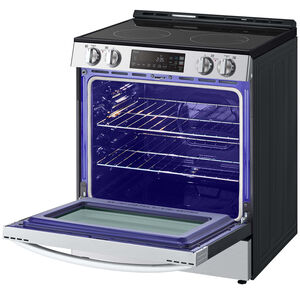 LG 30 in. 6.3 cu. ft. Smart Slide-In Electric Range with Radiant Burners - PrintProof Stainless Steel, , hires