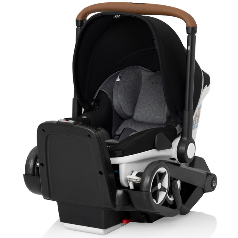 Evenflo Gold Shyft DualRide with Carryall Storage Infant Car Seat & Stroller Combo - Moonstone Gray, Moonstone Gray, hires