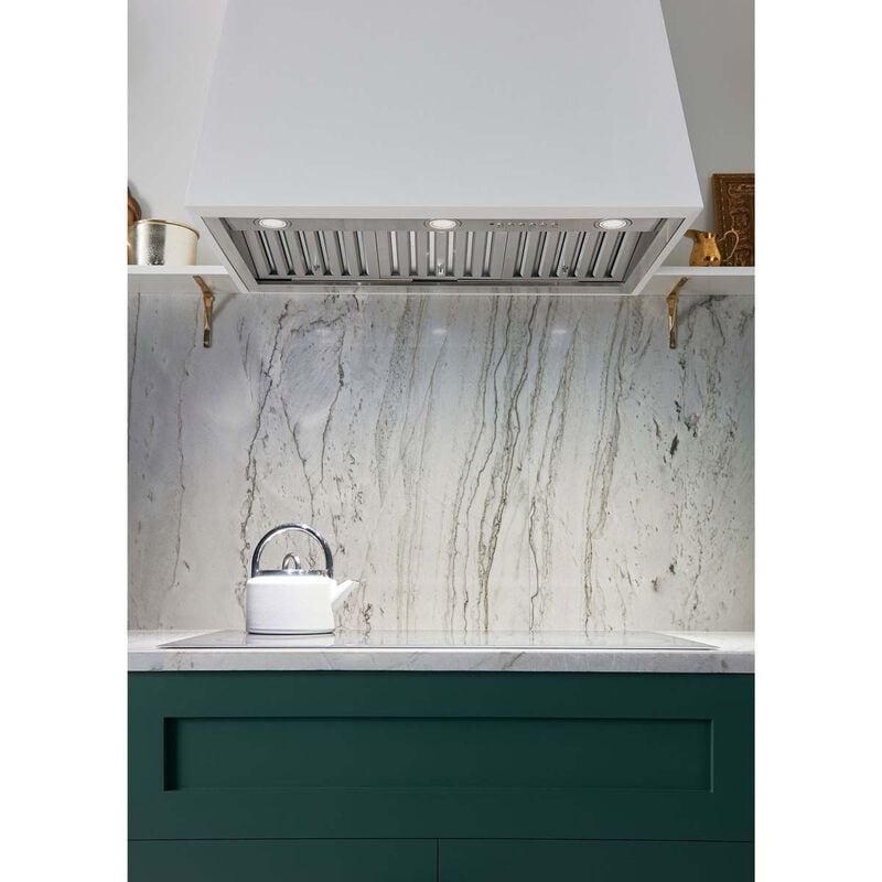 GE 36 in. Smart Convertible Standard Style Range Hood with 610 CFM, 4 Fan Speeds & 3 LED Lights - Stainless Steel, , hires